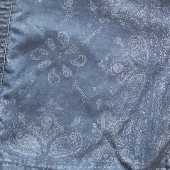 Swim Shorts Navy Blue Aztec Design Joe Fresh 100% Polyester 3T - Picture 3 of 3